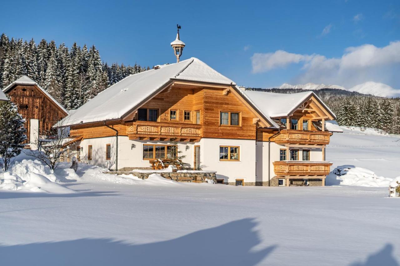 Biobauernhof Gast Mariapfarr Exterior foto